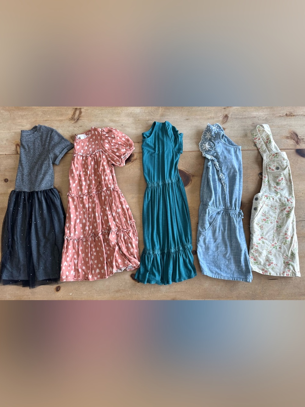 Girls’ Dress/Jumper Bundle - Sizes L-XL - Perfect for Fall!